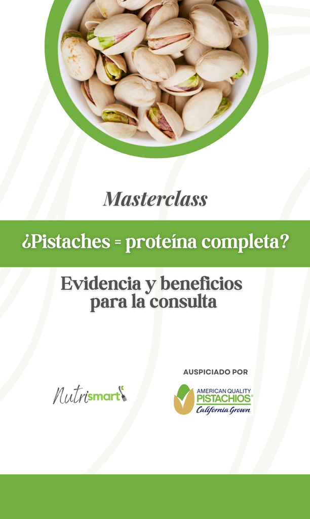 ¿Pistaches = proteína completa? Evidencia y beneficios para la consulta